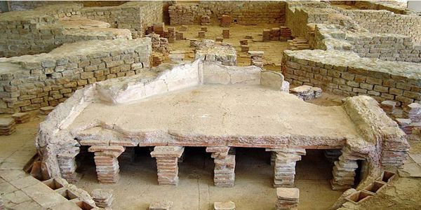 Les fouilles gallo-romaine d'Andilly